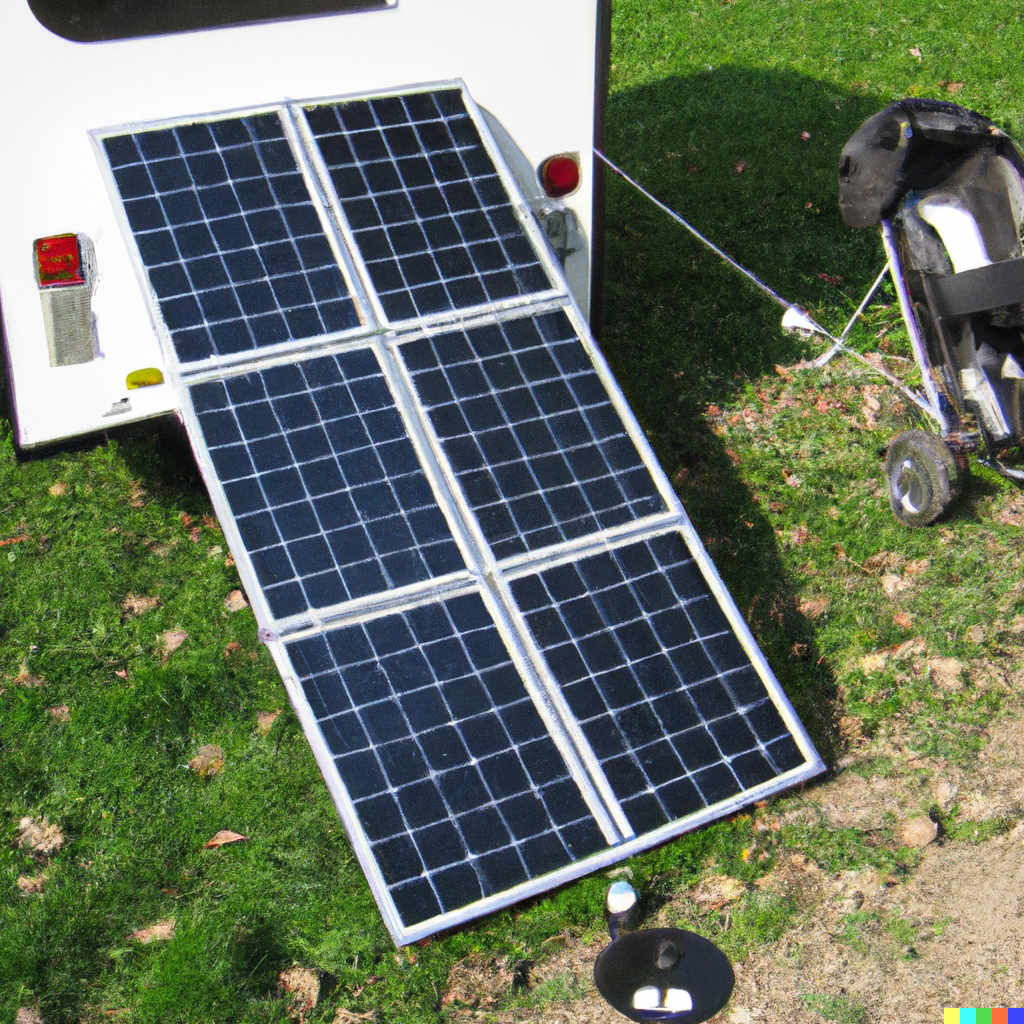 Solar panels for camping