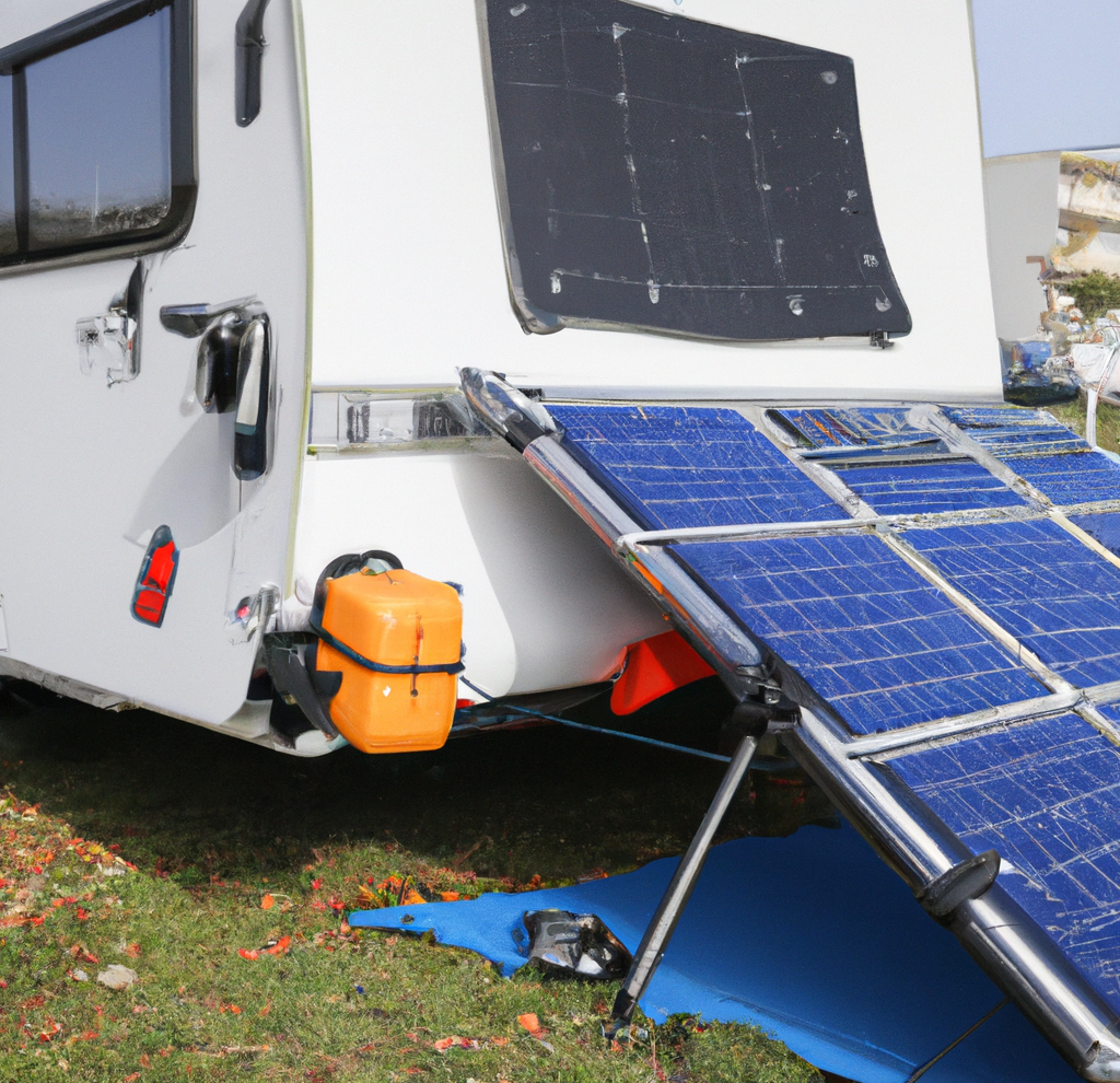 Camping solar power system